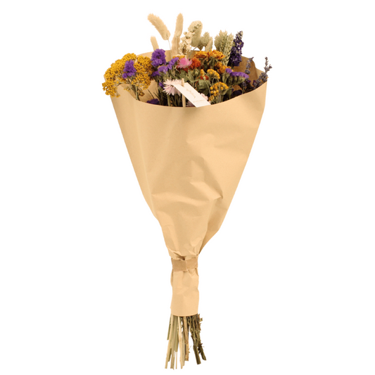 Droogbloemen Veldboeket Multi  Ø25cm - ↕60cm