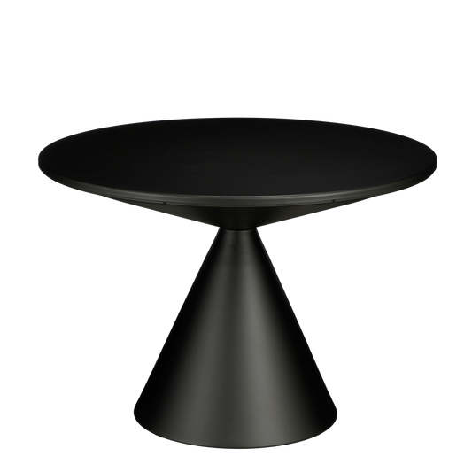 Lunor Bijzettafel Zwart Rond