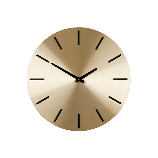 London Wandklok Ø36 cm Goud