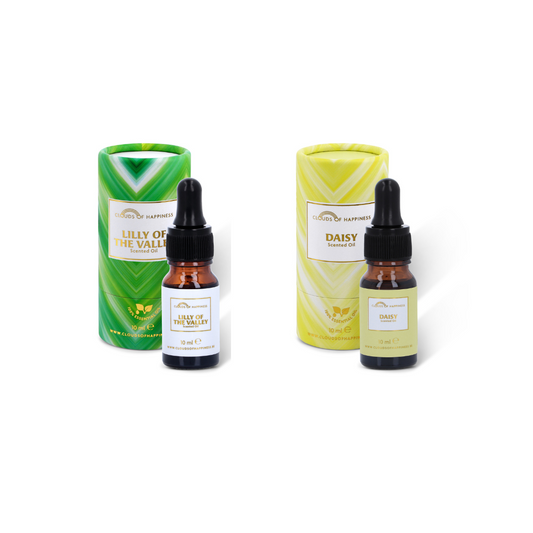 Set van 2 geuroliën  Lilly of the Valley + Daisy Scented Oil