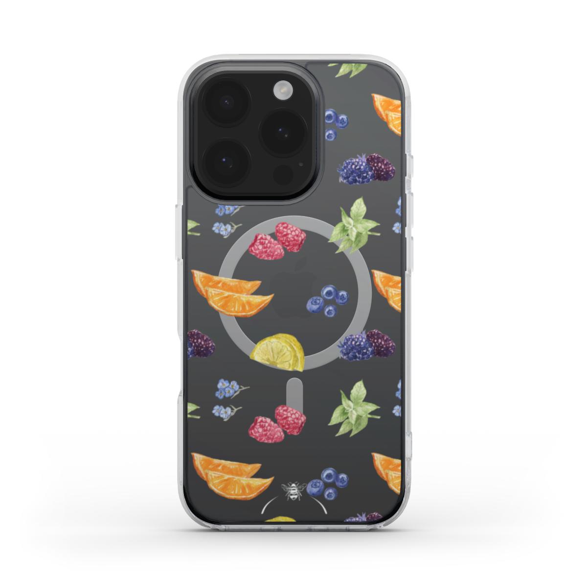 Spring Fruit MagSafe Clear Phone Case