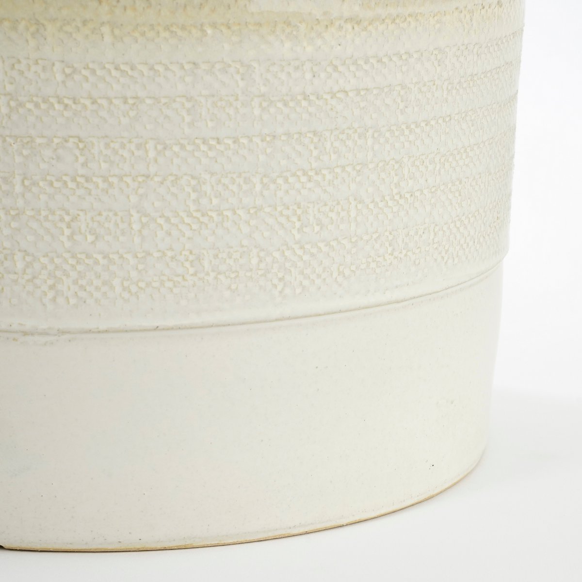 Eden Bloempot H20 x Ø22 cm Terracotta Crème