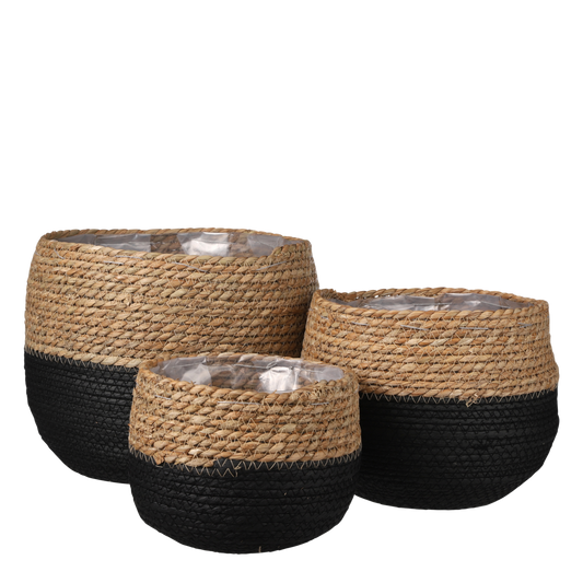 Plantenmand |Bloempot Set van 3