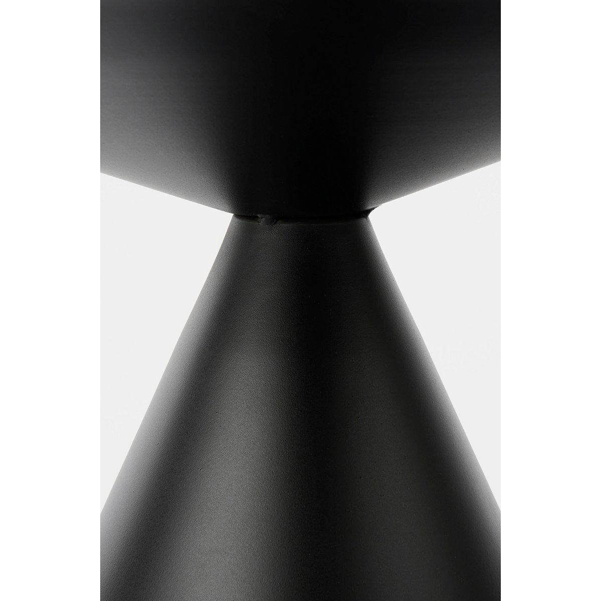 Lunor Bijzettafel Zwart Rond
