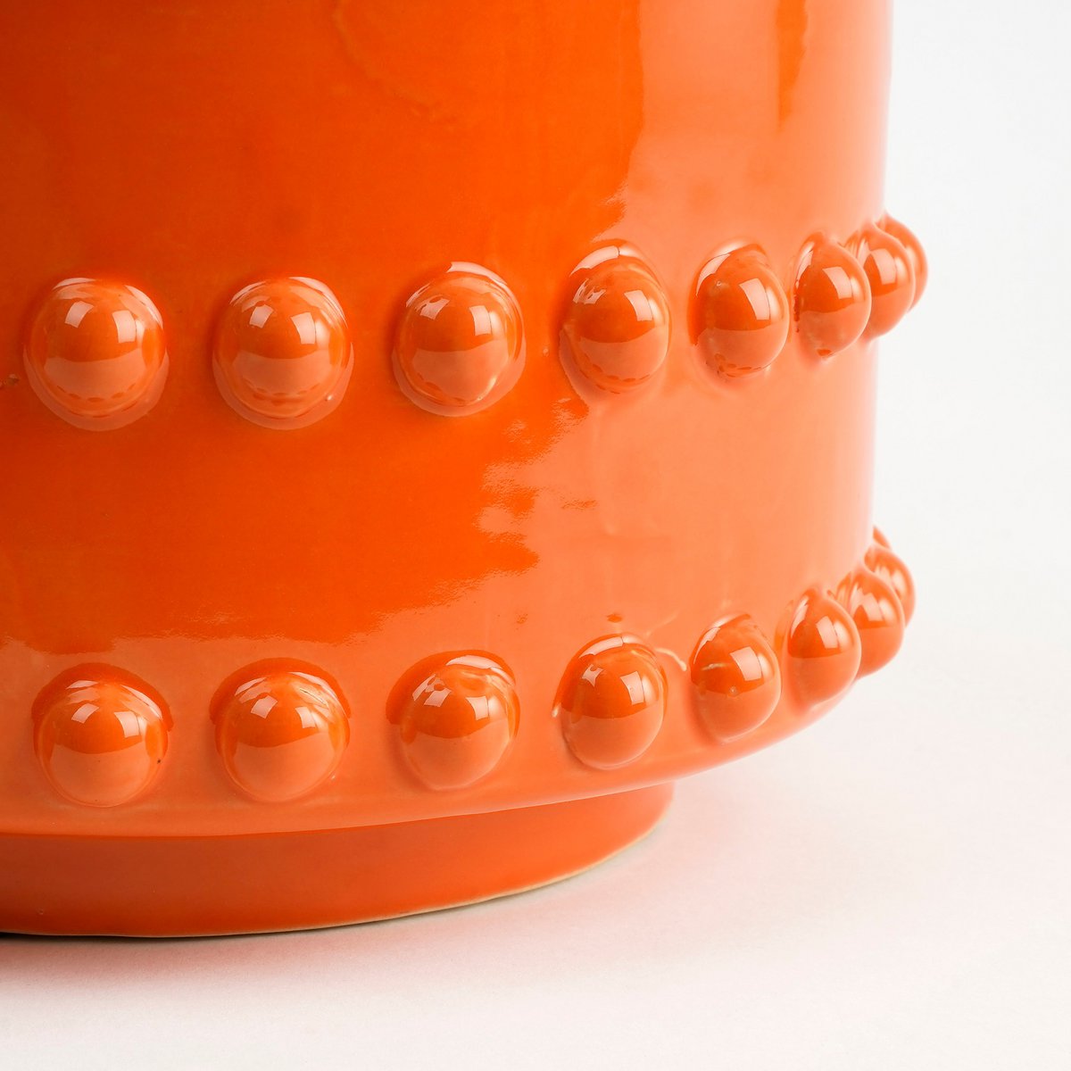 Brendon Bloempot H19 x Ø22 cm Keramiek Oranje