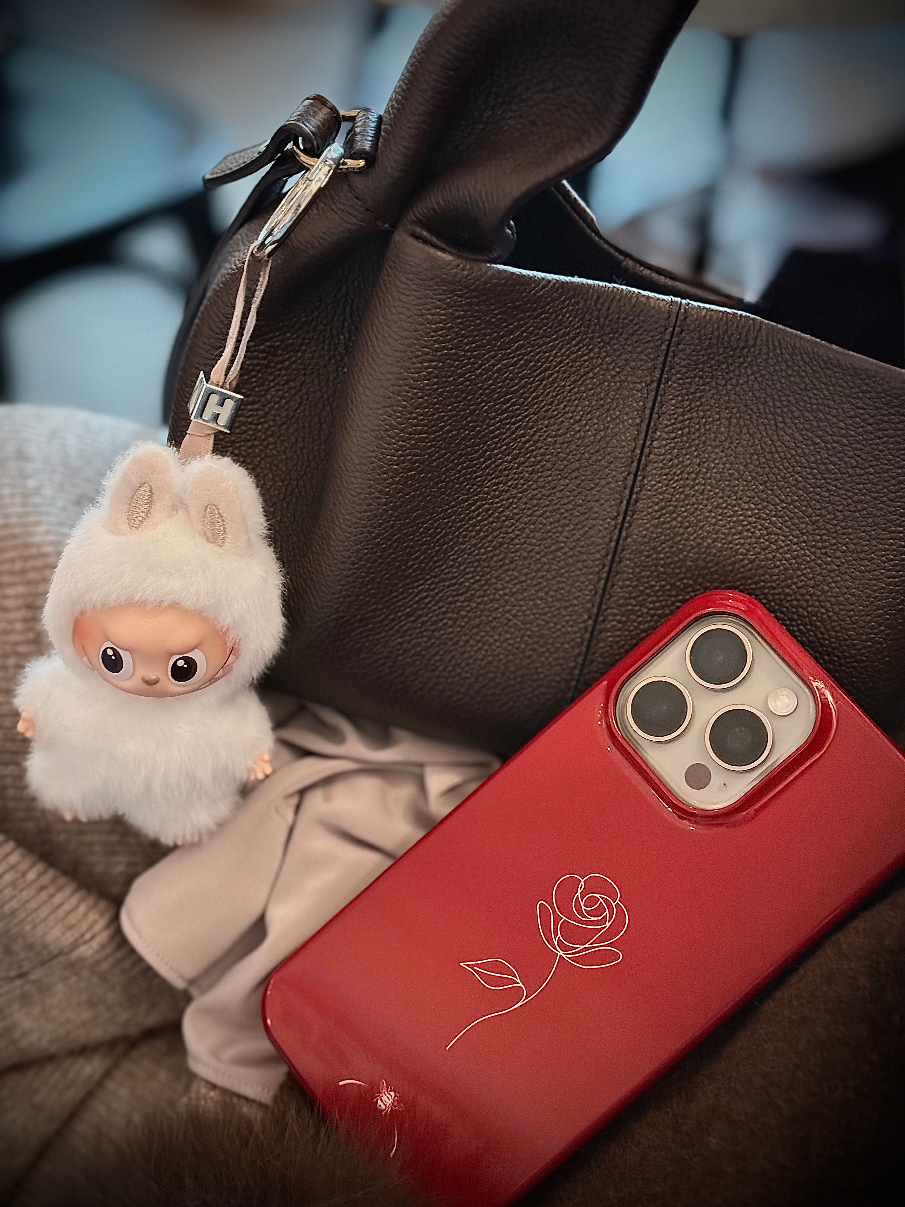 Valentine Rose Phone Case Rich Burgundy