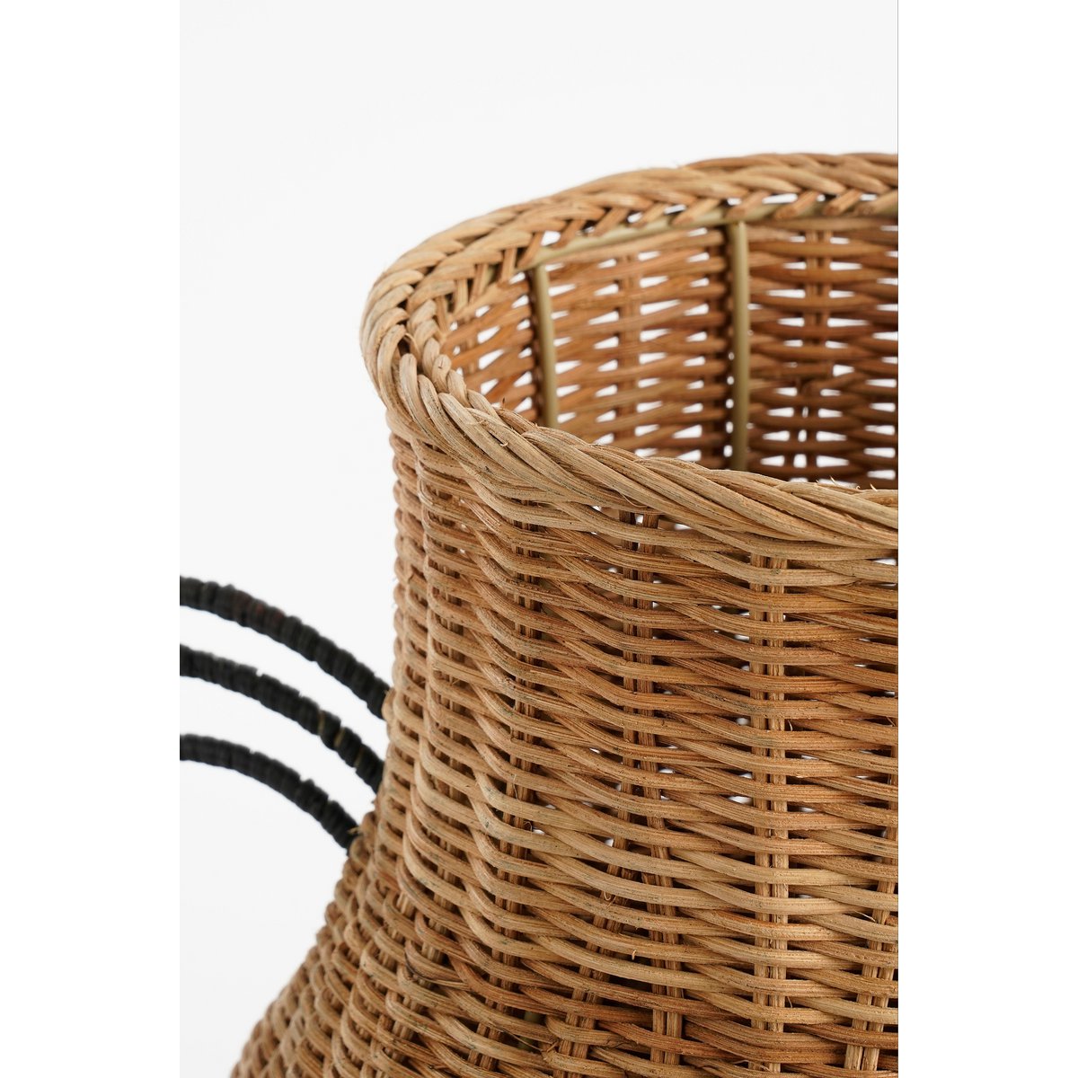 Flame Decoratie Vaas H43 x Ø30 cm Rotan