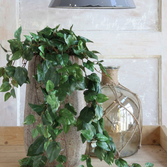Scindapsus Kunst Hangplant L15 x B30 x H80 cm Groen