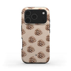 Winter Pine Cone Phone Case