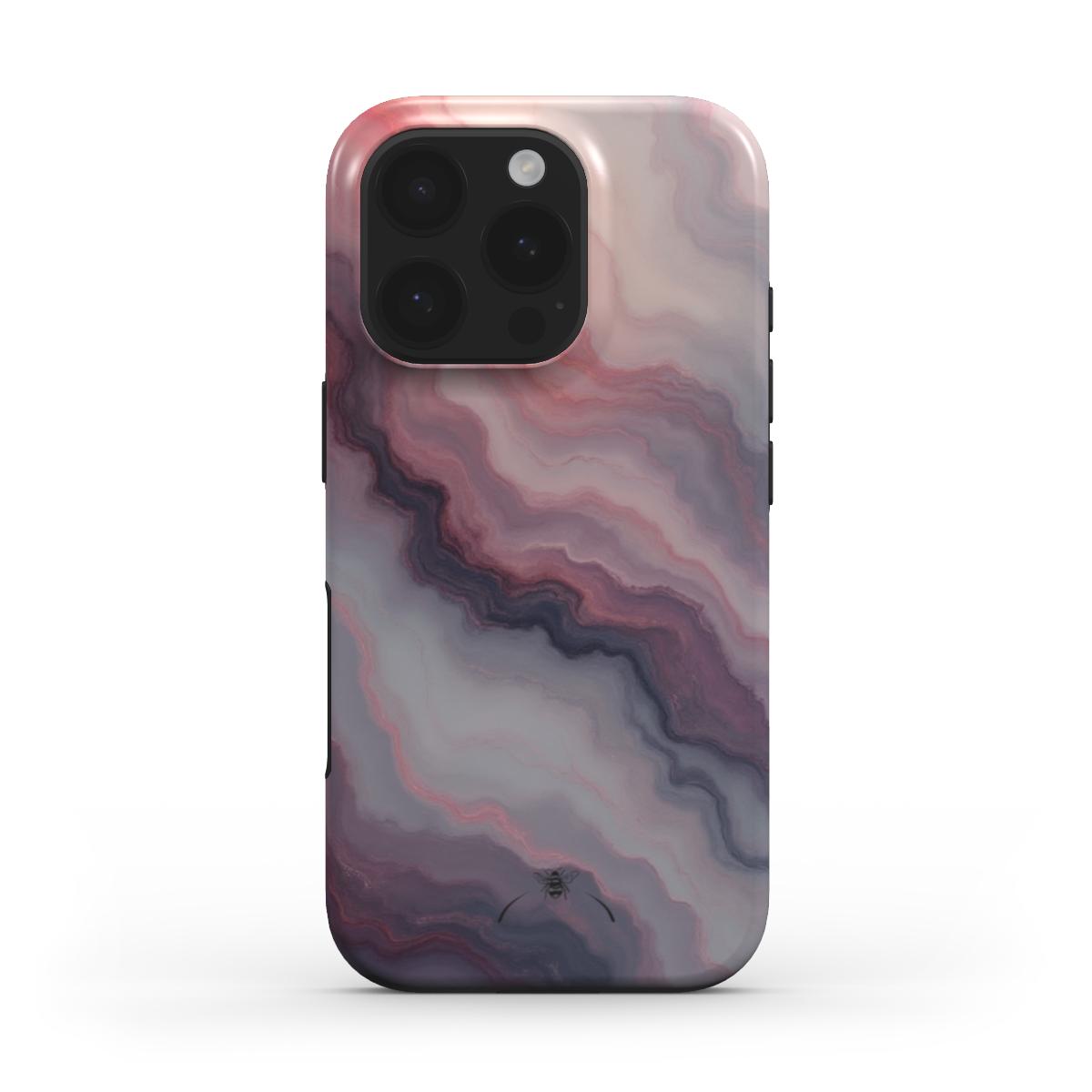 Pink Marble Purple Phone Case