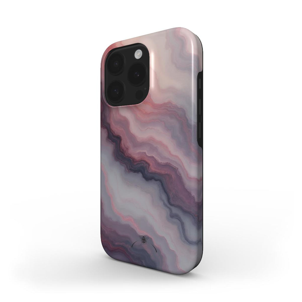 Pink Marble Purple Phone Case