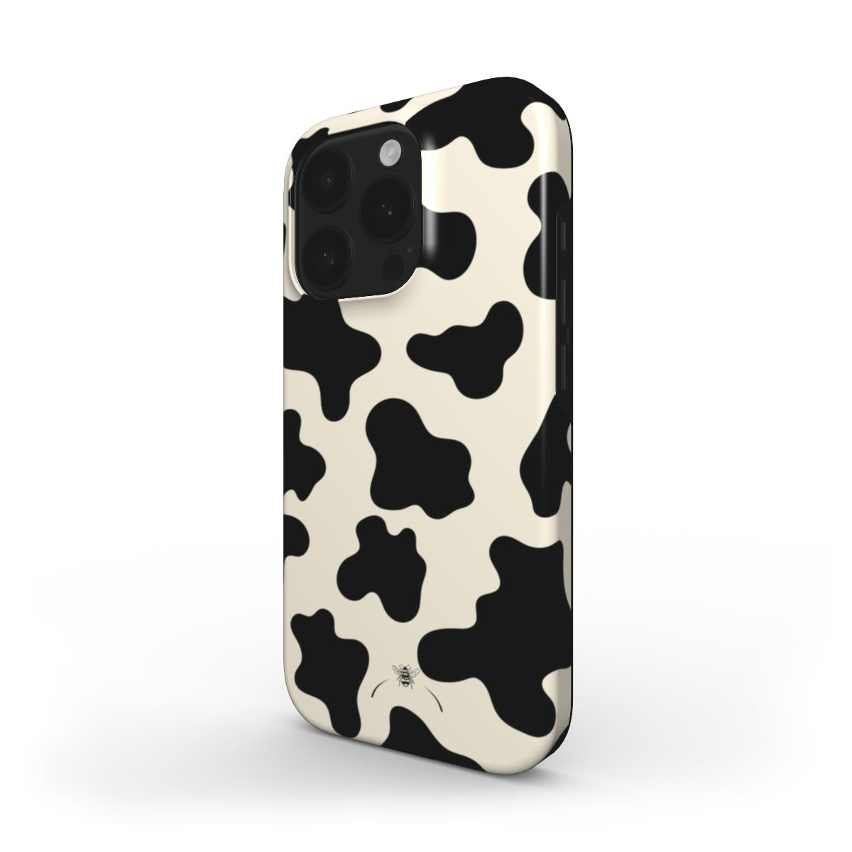 Cow Phone Case Black and White
