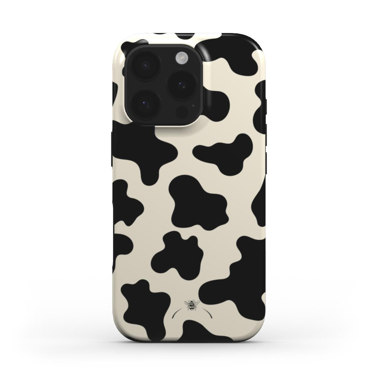 Cow Phone Case Black and White