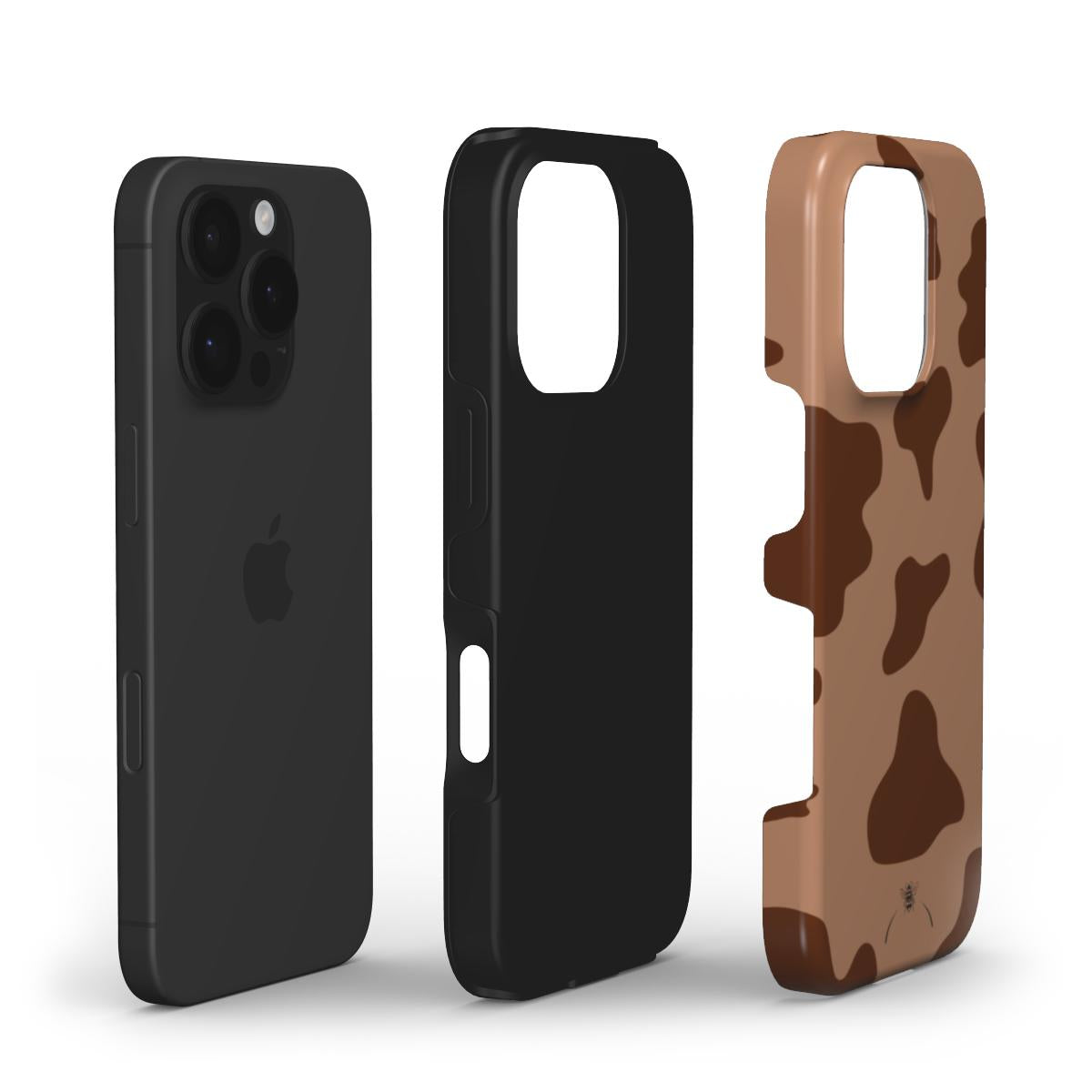 Cow Phone Case Brown