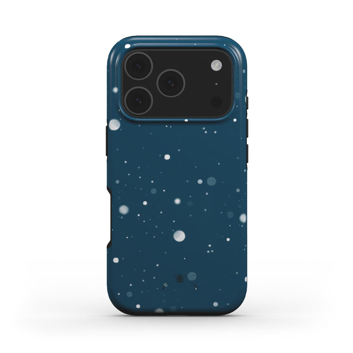 Winter Nights Phone Case Midnight Blue