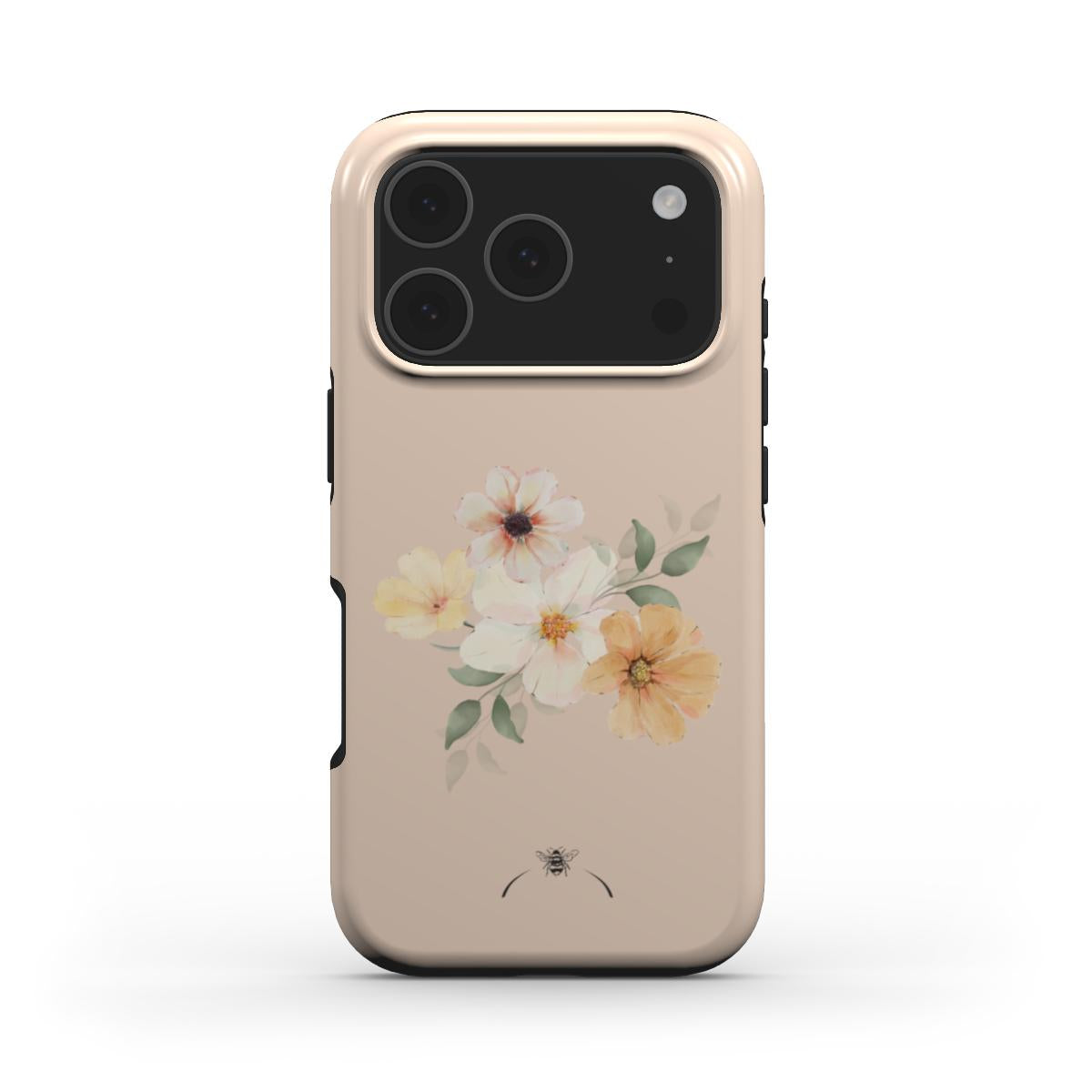 Forever Fall Flower Phone Case Soft Orange