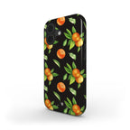 Mandarine Fruit Phone Case Black