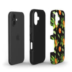 Mandarine Fruit Phone Case Black