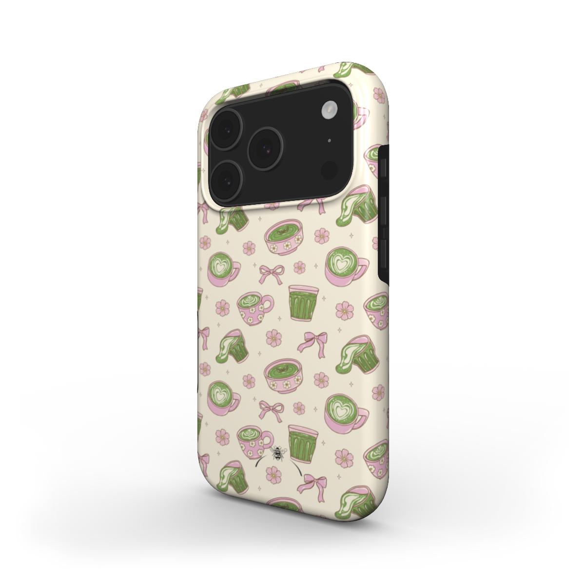 Matcha Clean Girl Phone Case