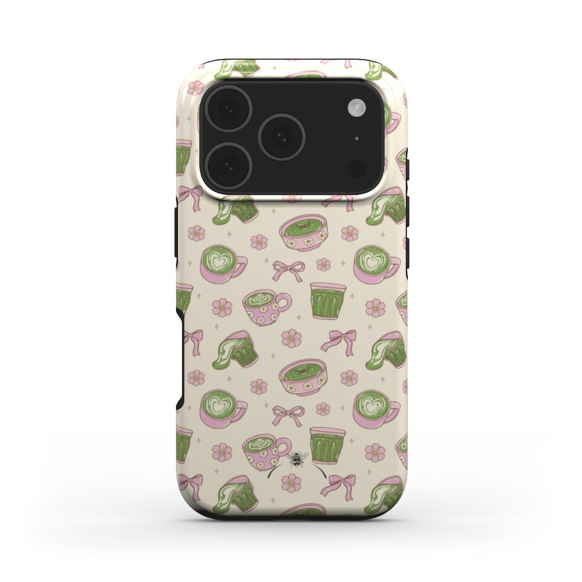 Matcha Clean Girl Phone Case
