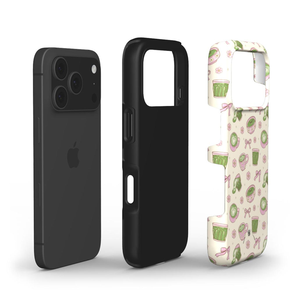 Matcha Clean Girl Phone Case