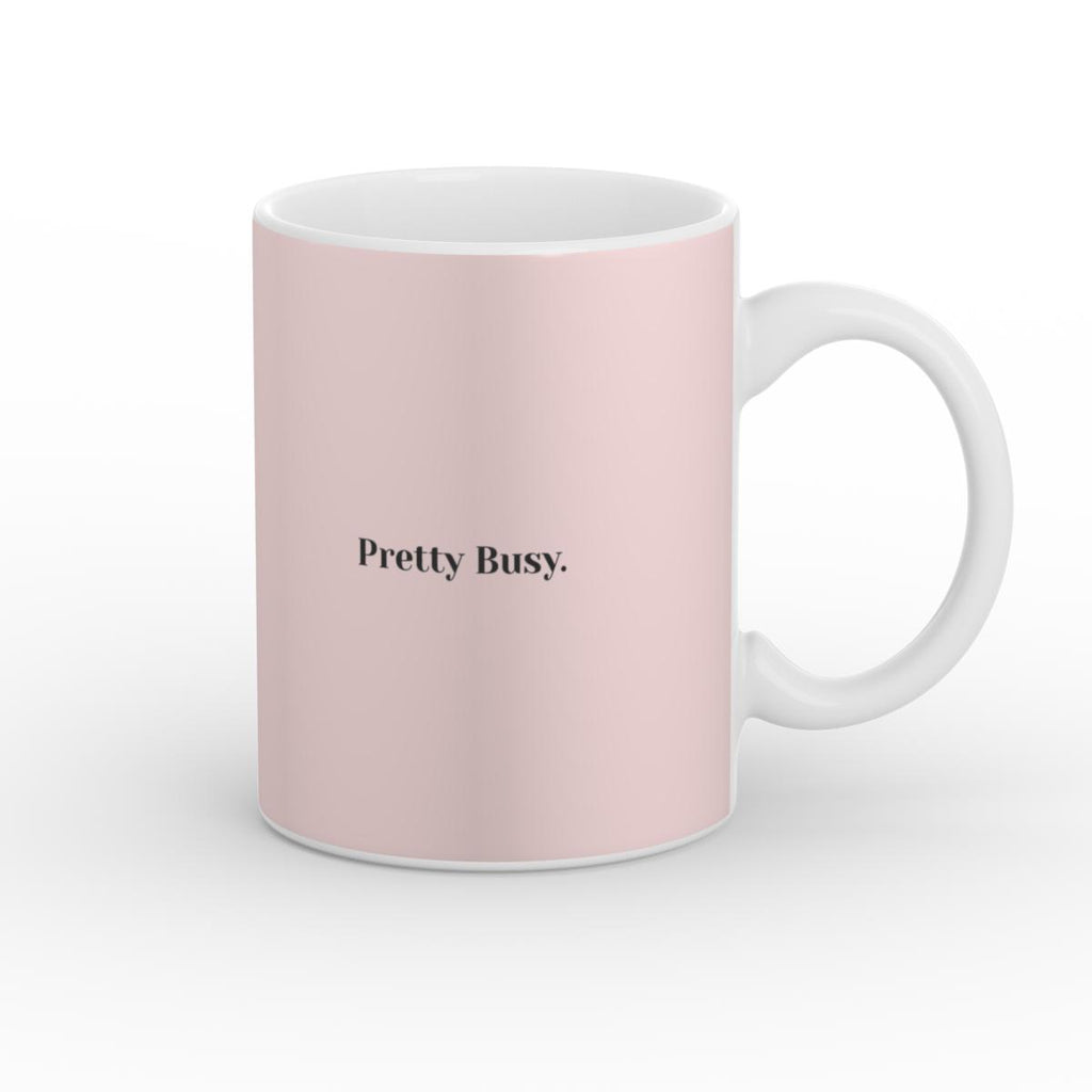 Pretty Busy Pink Mug