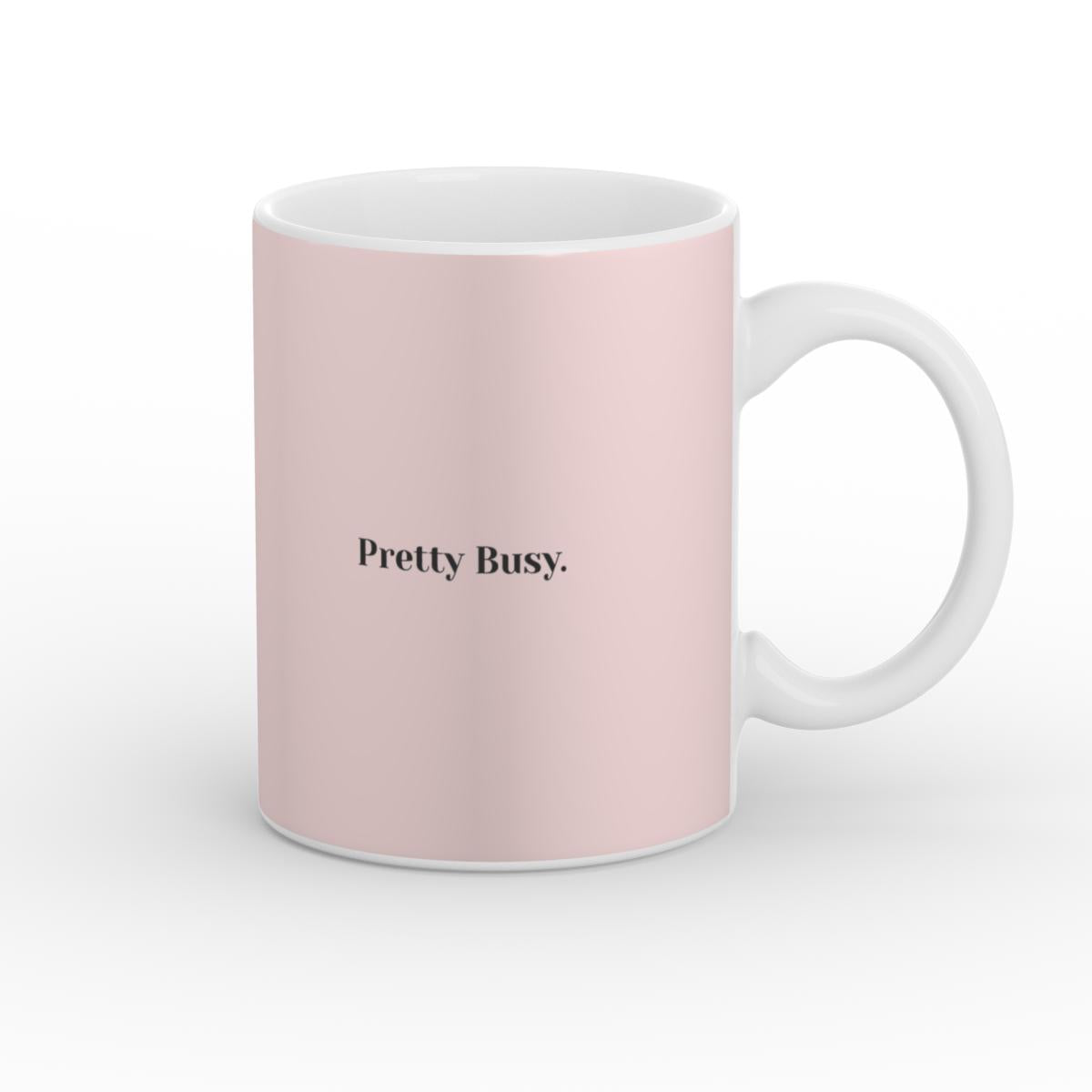 Pretty Busy Pink Mug