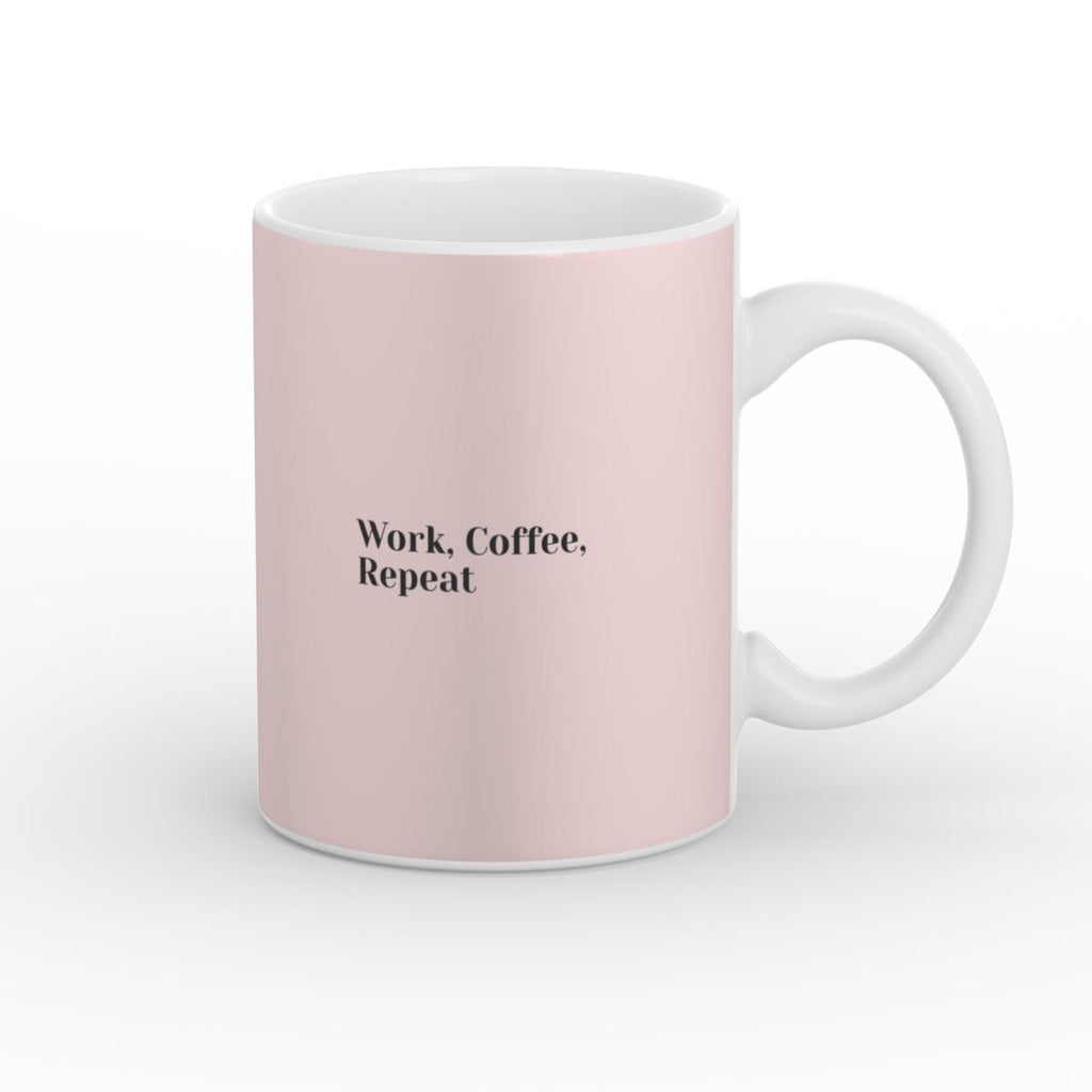Work, Coffee, Repeat Mug
