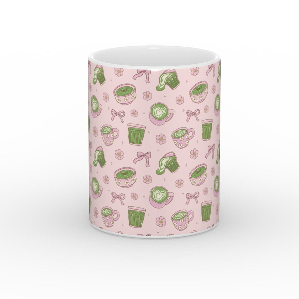 Matcha Clean girl Mug Pink