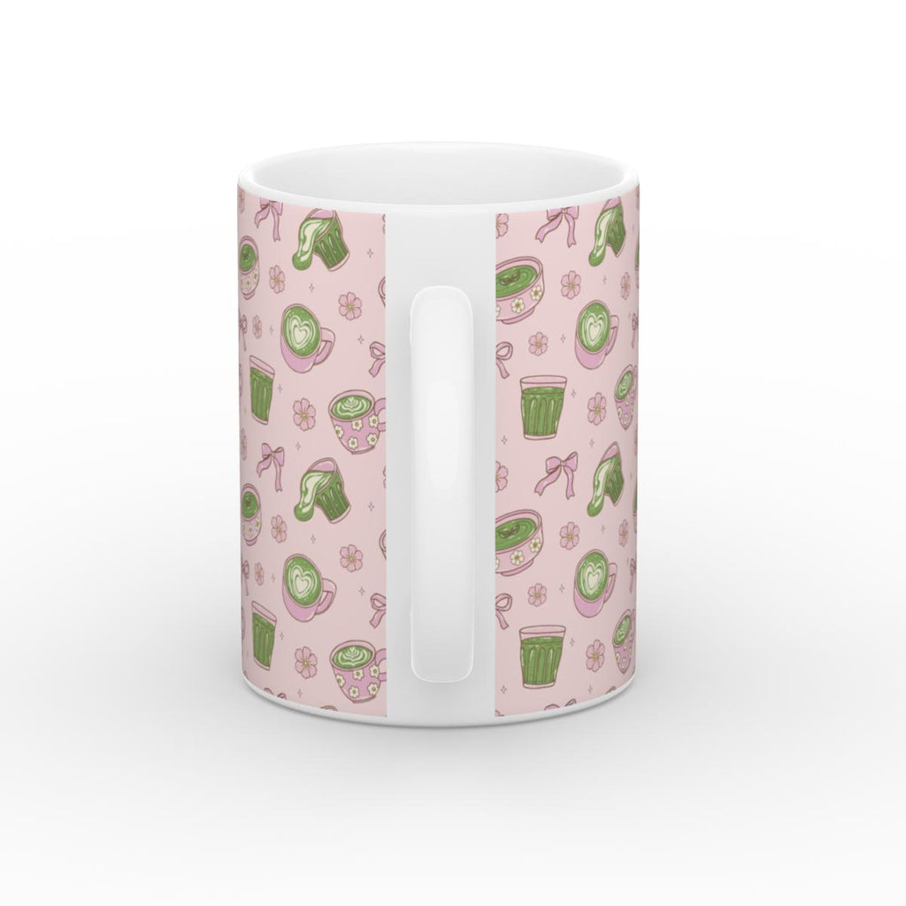 Matcha Clean girl Mug Pink