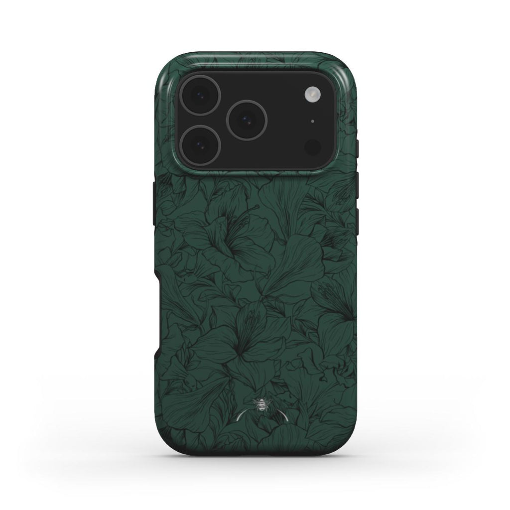 Emerald Lily Phone Case