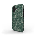Emerald Lily Phone Case Off White