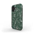 Emerald Lily Phone Case Off White