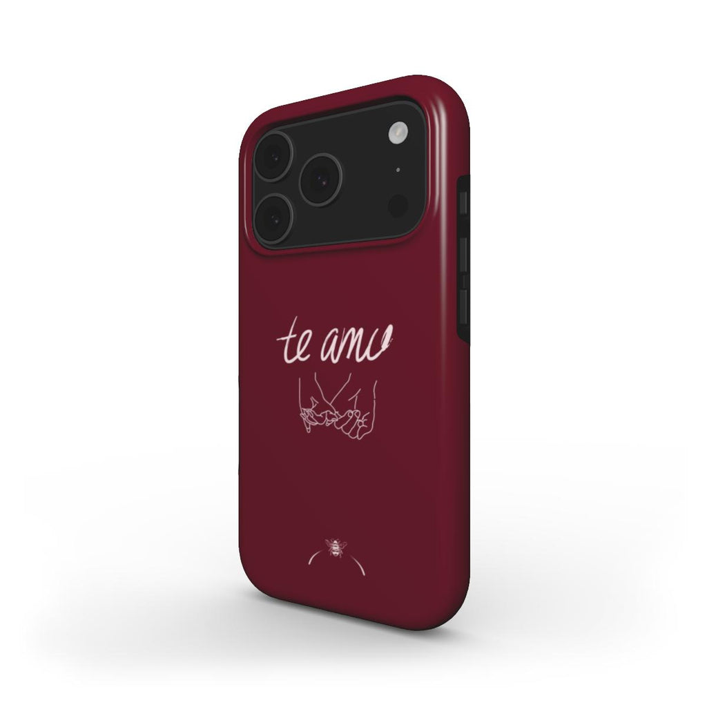Te Amo Phone Case Ruby Red