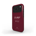 Te Amo Phone Case Ruby Red