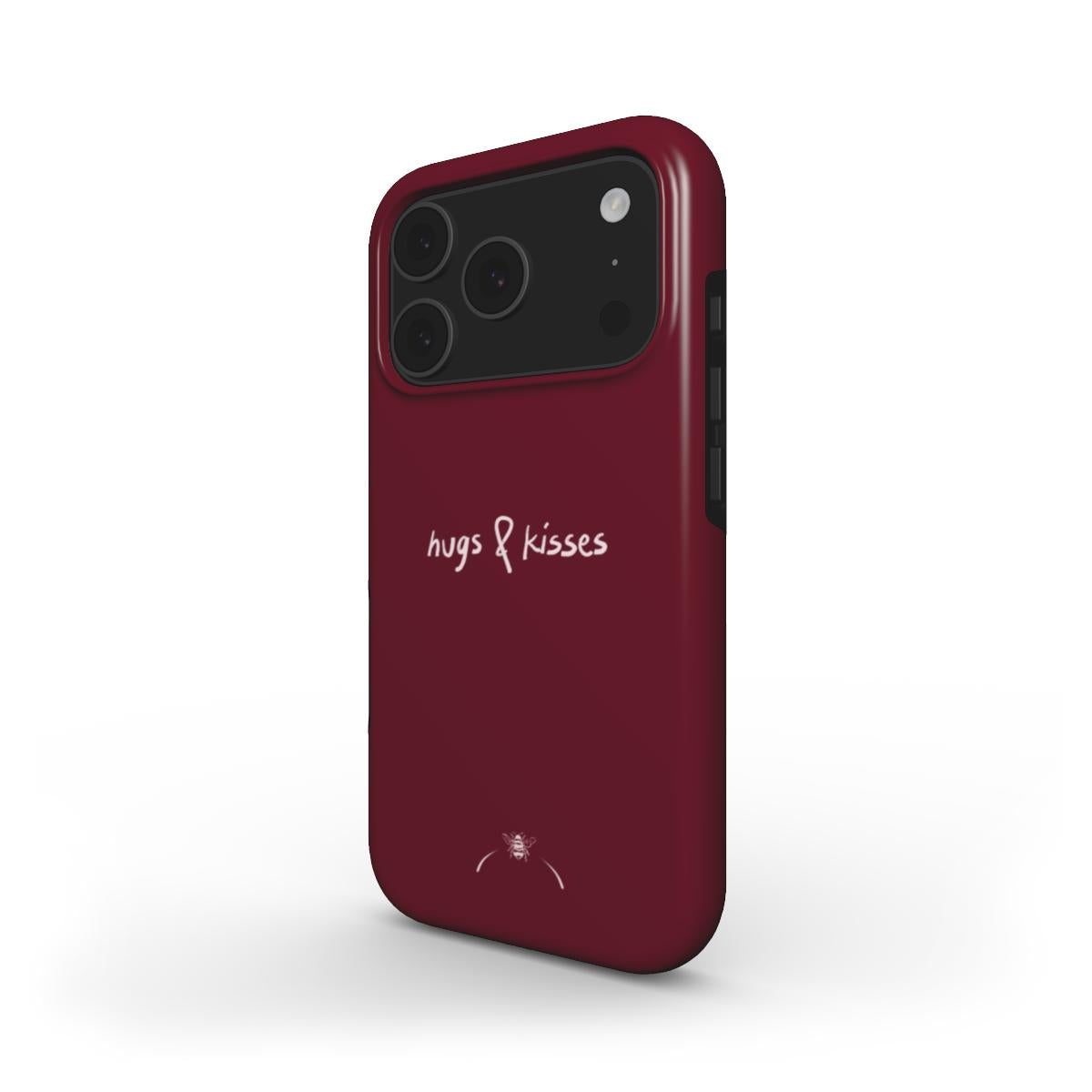 Hugs & Kisses Phone Case Ruby Red