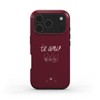 Te Amo Phone Case Ruby Red