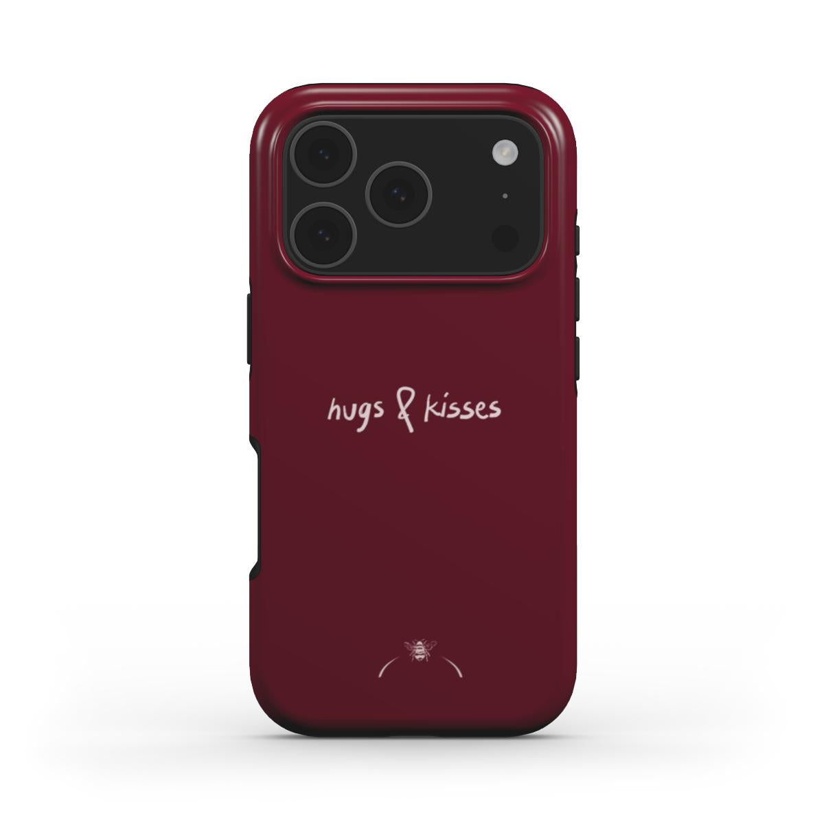 Hugs & Kisses Phone Case Ruby Red