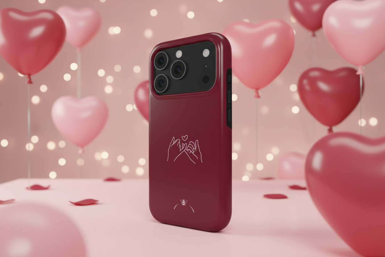 Pinky Promise Phone Case Ruby Red
