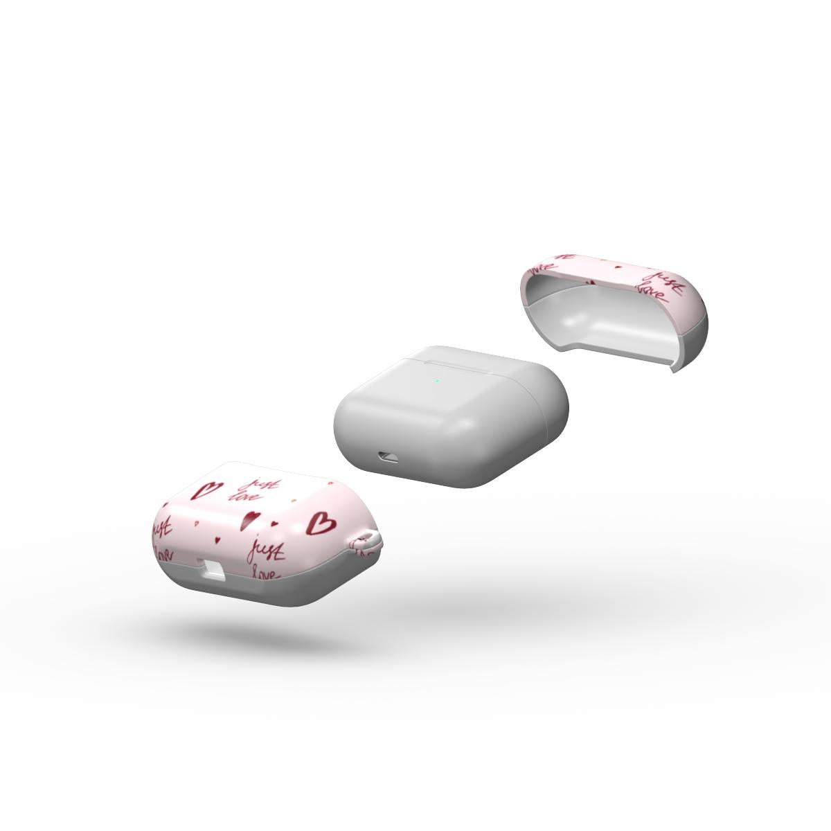 Cute pink airpods case