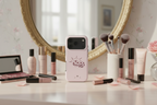 Love Dice Phone Case Rose Ivory