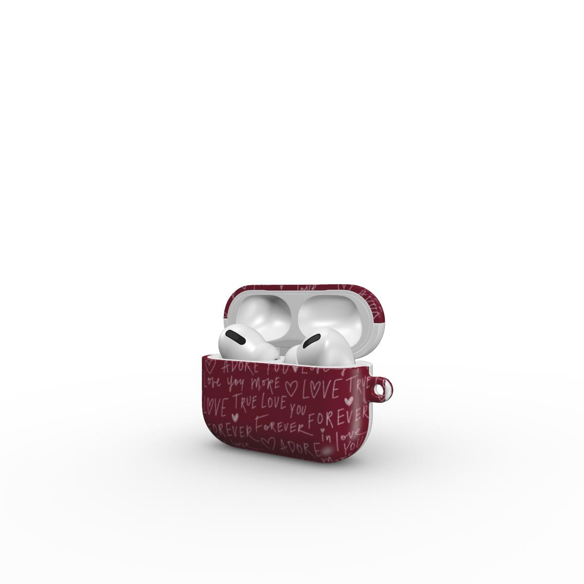Written in Love Apple AirPods Case Ruby Red