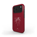 Divine Feminine Phone Case Burgundy