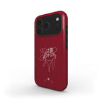 Divine Feminine Phone Case Burgundy