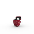 Burgundy Hearts Google Pixel Buds Case Red