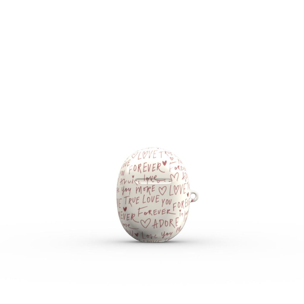 Written in Love Google Pixel Buds Case Ivory Cream