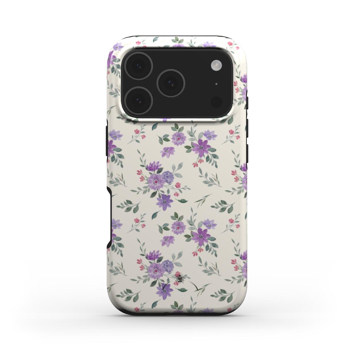 Delicate Purple Floral Phone Case
