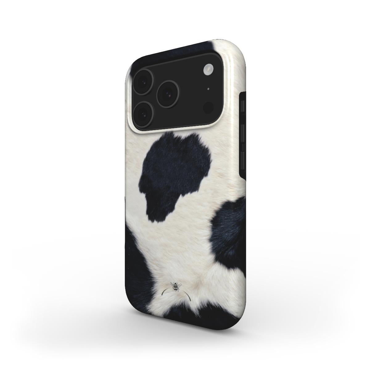 Cow Phone Case Black and White
