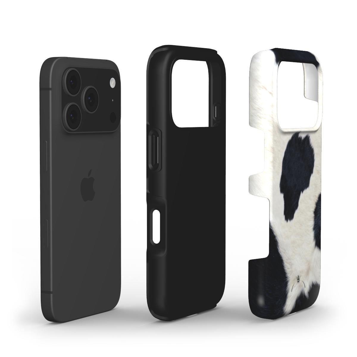 Phone protection with cow print