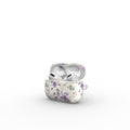 Delicate Purple Floral AirPods Case